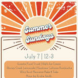 Summer Sundays: July 7!