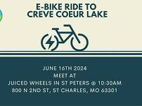 E-Bike Ride to Creve Coeur Lake