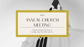 Annual Church Meeting