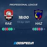 Al-raed Fc vs. Al-hazem Fc