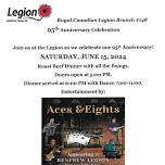 Renfrew Legion 95th Anniversary Dinner & Dance