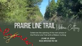 Prairie Line Trail Ribbon Cutting