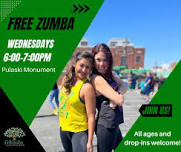 Zumba at Pulaski Monument