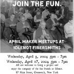 April Maker Meet Up at Idlenot Fibersmiths