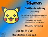 Pokemon Battle Academy (Ages 7+)