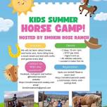 Horseback riding summer camp