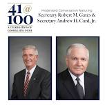 41@100 Conversation with Secretary Robert M. Gates and Secretary Andrew H. Card, Jr.