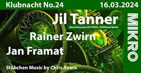 Klubnacht No.24 mit Jil Tanner