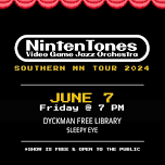 NintenTones Video Game Jazz Orchestra at Dyckman Free Library in Sleep Eye, MN