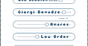 Friday's Gathering: Ash Scholem • Giorgi Devadze • Amares • Low Order • Vnjoka