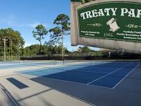 Morning practice and play at Treaty Park