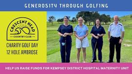 Charity Golf Day (take #2) - Crescent Head