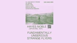 All Ages Music @ Prairie Sky Breads- Hayes Noble (Spokane, WA)Fundamentally Unserious Strange Flyers