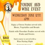 Fondue and Wine Event