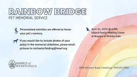 Rainbow Bridge Pet Memorial Service