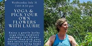 Yoga & Pick Your Own Flowers Event