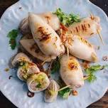 Thai Stuffed Squid in Chili Sugo Cooking Experience