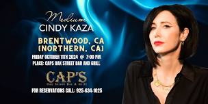 An Evening With Medium Cindy Kaza – Brentwood, CA (Northern Califonia)