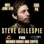 Headliner Steve Gillespie at Werner Books and Coffee