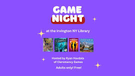 Free Tabletop & Board Game Night for Adults