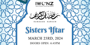 Sisters Iftar - IWCNZ Auckland 2024