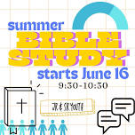 Summer Youth Bible Study (Sunday)