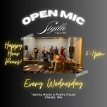 Open Mic Night at Sigillo Cellars!