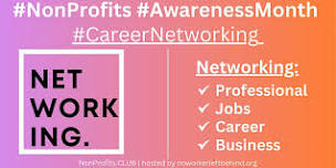 Nonprofit Community Virtual Career Networking Event #Greeneville