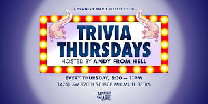 SPANISH MARIE'S TRIVIA THURSDAYS