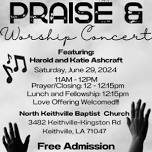 Praise and Worship Concert with Harold and Katie Ashcraft