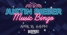 Bieber Music Bingo!