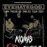 June 28th at Trolley Pub - EYEHATEGOD, No/Mas, Kept in Ruins & Disenthralled