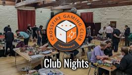 Club Night – 5th Sep