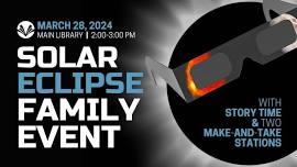 Solar Eclipse Story & Craft Time