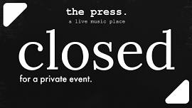 Closed for Private Event