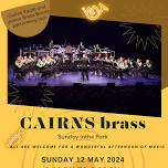 Cairns Brass Band is coming to the Yungaburra Community Rotunda!