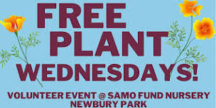 FREE PLANT WEDNESDAYS! - Native Plant Nursery Volunteering