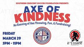 AXE OF KINDNESS: An Evening of Axe Throwing, Fun, and Fundraising!