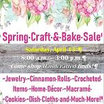 Spring Craft & Bake Sale