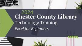 Excel for Beginners- Technology Training- Chester County Library