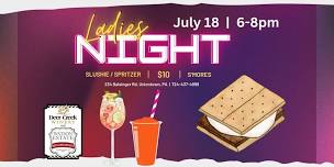 Sip 'n S'mores Girls Night Out 6-8pm