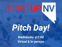 StartUp Pitch Day @ StartUpNV | Virtual & In-Person