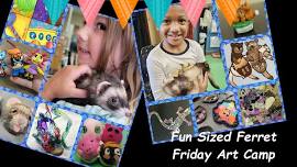 Fun Sized Ferret Fridays ( Half Day Summer Art Camp)