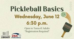 Pickleball Basics