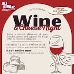 Wine and Cheese Night