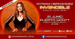 Myriam Hernández en Puerto Montt, 21 de junio