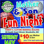 Mother & Son FUN night at the Clifford Memorial Building