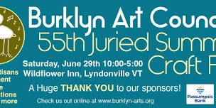 Burklyn Arts 55th Juried Summer Craft Fair