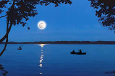 Moonlight Flotilla on the Gualala River