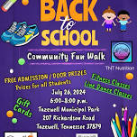 Let's Move Claiborne - Back to School Community Fun Walk